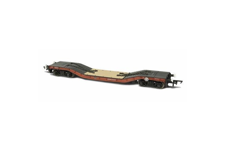 Oxford Rail OR76WW002 Warwell A Flat Wagon Diamond Bogies