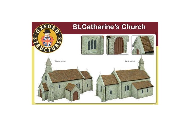 Oxford Structures OS76T001 St. Catherine's Church Pre-Built