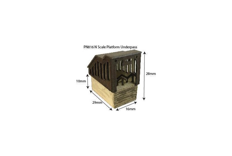 Metcalfe PN816 Platform Underpass Card Kit 3