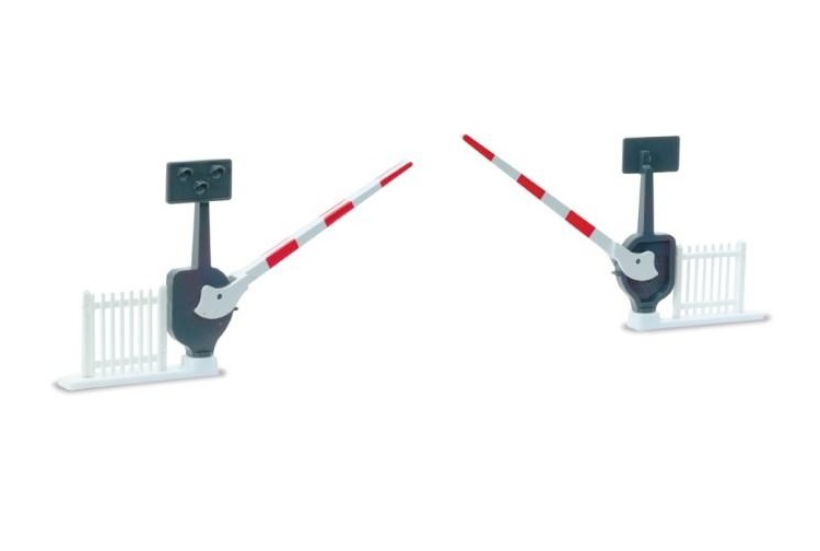 Peco Lineside LK-51 Level Crossing Barriers With Fencing Kit