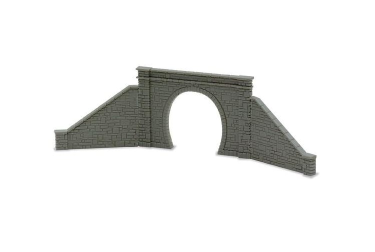 Peco NB-31 Single Track Tunnel Mouth & Walls N Gauge Plastic Kit