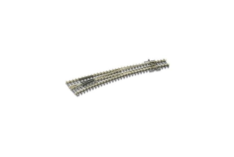 Peco Streamline SL-387 Curved Double Radius Left Hand Turnout