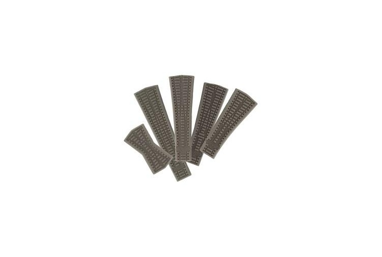 Peco ST-256 No.2 Radius Left Hand Point Inlay (Pack of 2)