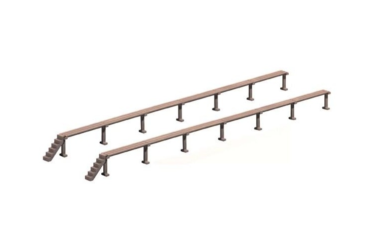 Ratio 544 Carriage Cleaning Platform OO Gauge Plastic Kit
