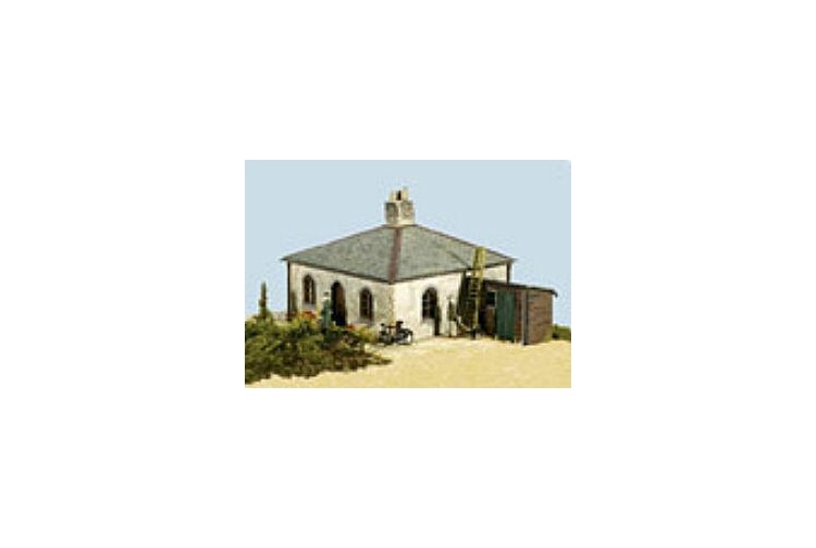 Wills Kits SS39 Crossing Keepers Cottage OO Gauge Plastic Kit assembled