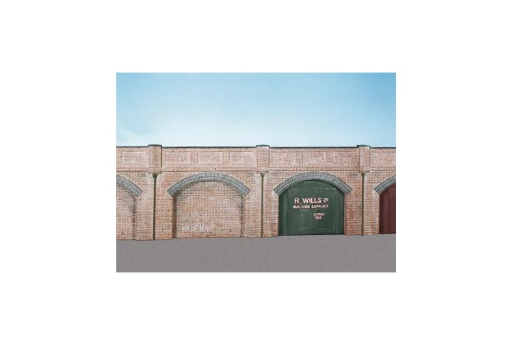 Wills Kits SS52 Brick Retaining Arches Kit