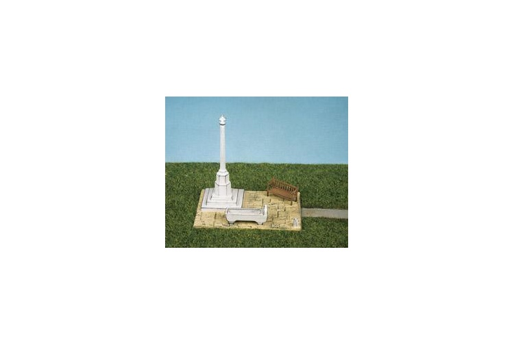 Wills Kits SS72 Village Scene, Bench, Horse Trough and Village Cross Plastic Kit