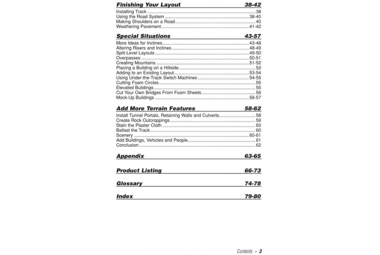 Woodland Scenics ST1402 Subterrain How-To-Book 3