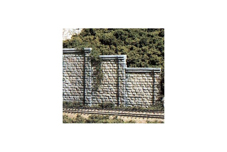 Woodland Scenics C1159 Cut Stone Retaining Wall detail