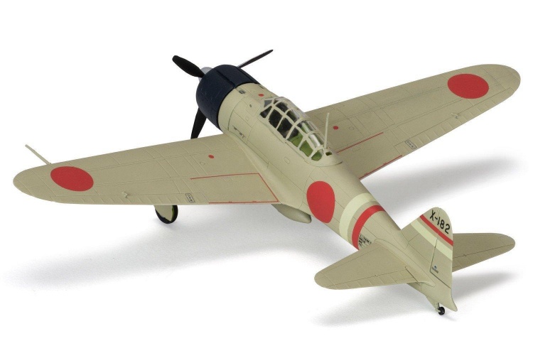 Airfix A01005A Mitsubishi A6M2b Zero 1:72 Scale Model Plane Kit assembled 2