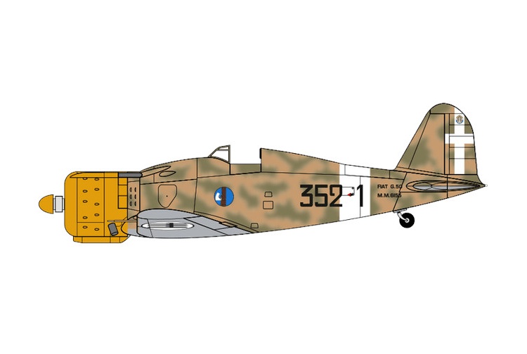 Airfix A01046V FIAT G50 Scheme