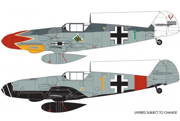 Airfix A02029B Messerschmitt Bf109G-6
