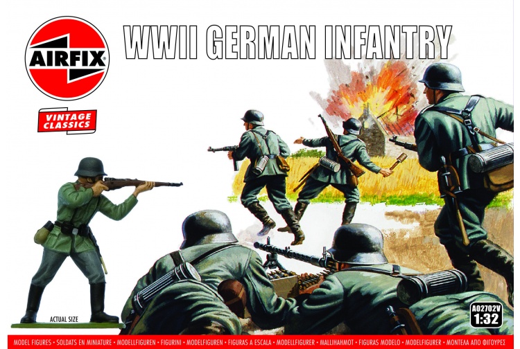 Airfix A02702V WWII German Infantry Package