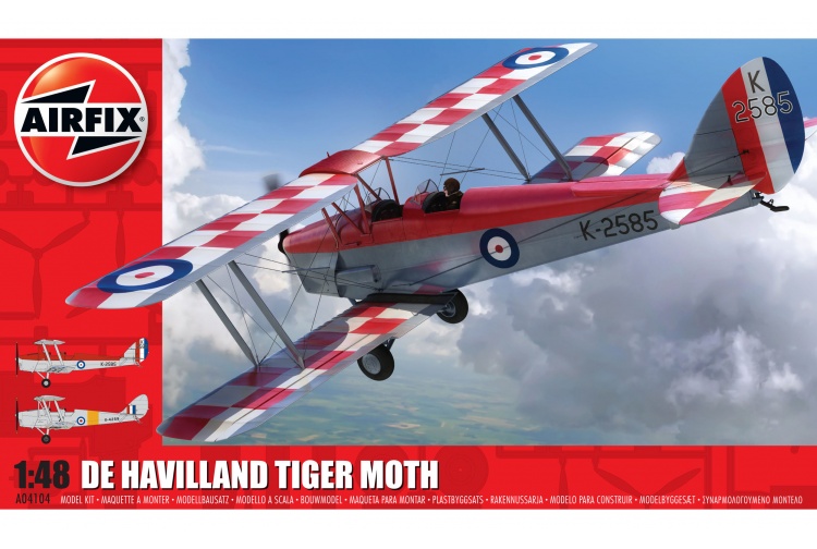 Airfix A04104 de Havilland D.H.82a Tiger Moth Package