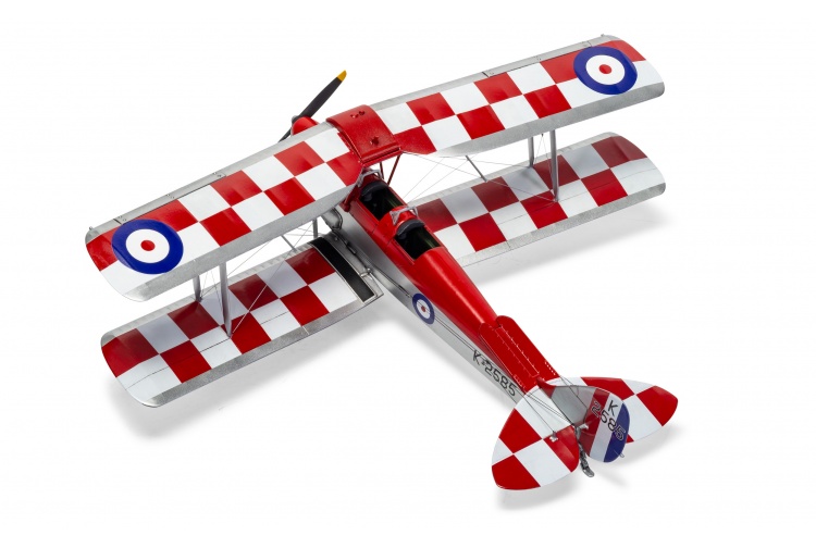Airfix A04104 de Havilland D.H.82a Tiger Moth Top Left Rear