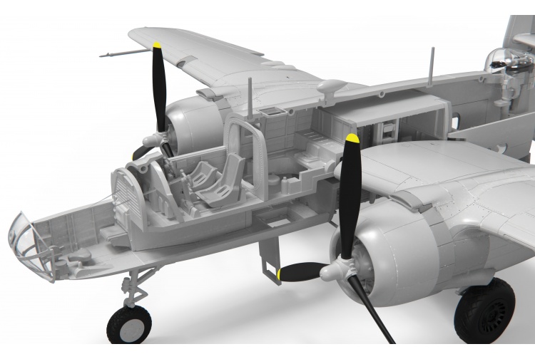 Airfix A06020 North American B25B Mitchell Closeup
