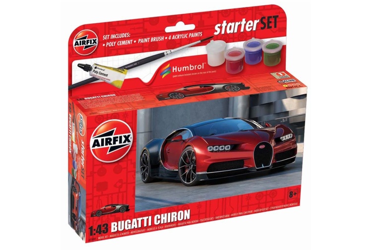 Airfix A55005 Small Starter Set Bugatti Chiron