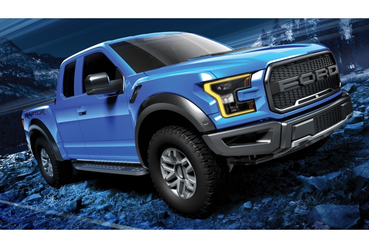 Airfix J6037 Quickbuild Ford F-150 Raptor Example Layout