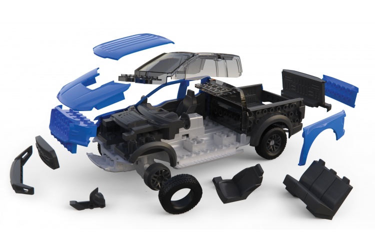 Airfix J6037 Quickbuild Ford F-150 Raptor Parts 1
