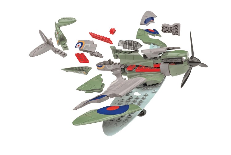 Airfix J6045 Quickbuild D-Day Spitfire Parts 1