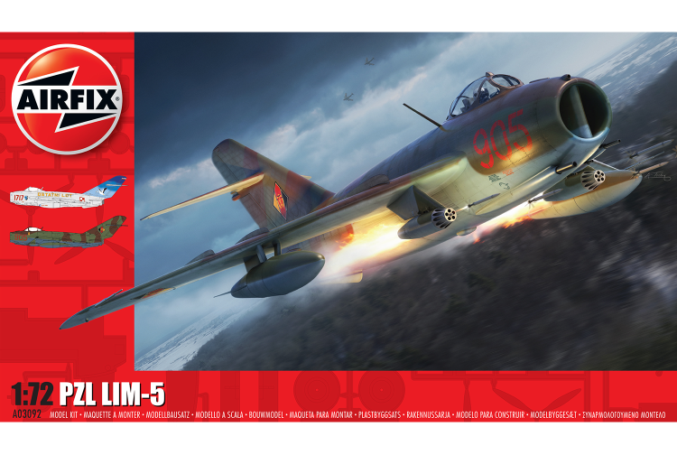 Airfix A03092 LIM-5 (MiG 17) 1:72 Scale Model Aircraft Kit