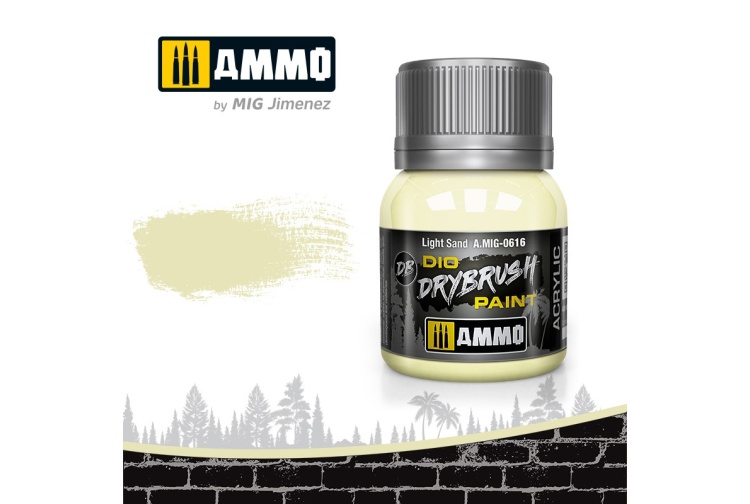 Ammo MIG0616 Drybrush Light Sand