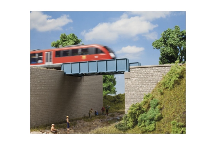 Auhagen 11441 Sheet Metal Girder Bridge HO/OO Scale Plastic Kit