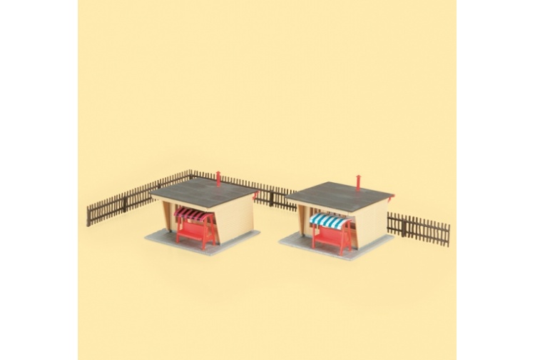 Auhagen 12339 1:100 2 Weekend Cabins