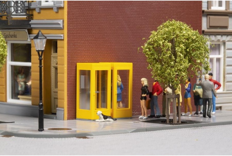 Auhagen 41662 Telephone Boxes and Postboxes HO/OO Gauge Plastic Kit