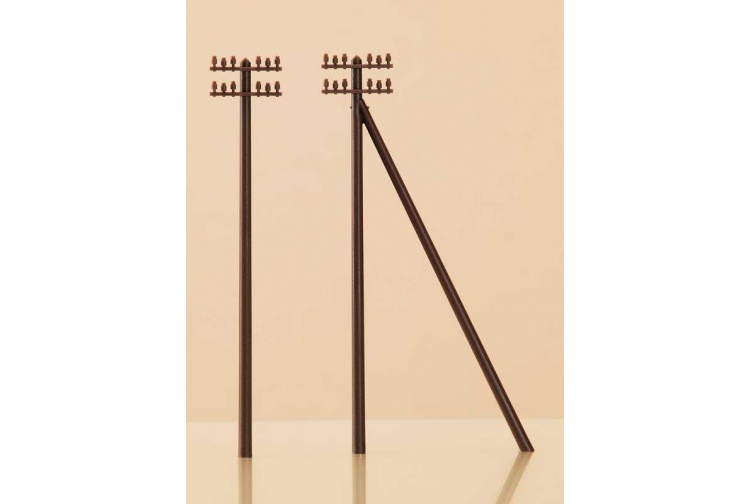 Auhagen 44600 12 Telegraph Posts