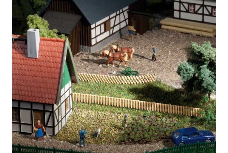 Auhagen 44626 Trellis And Rough-Hewn Fences