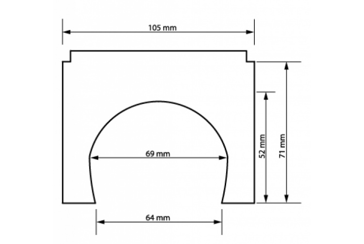 Auhagen 44636 Tunnel Mouth And Side Walls Double Track Schematic