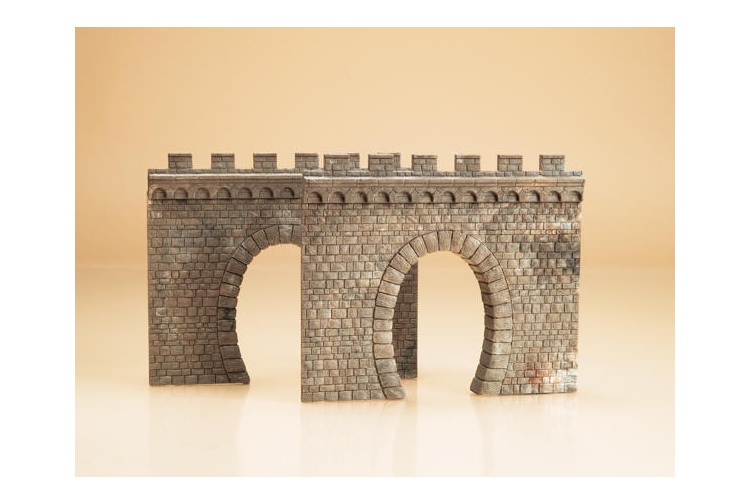 Auhagen 41586 HO/OO Gauge 2 Single Track Tunnel Portals