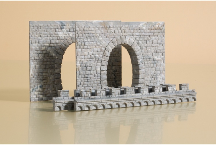 Auhagen 41586 HO/OO Gauge 2 Single Track Tunnel Portals pic2