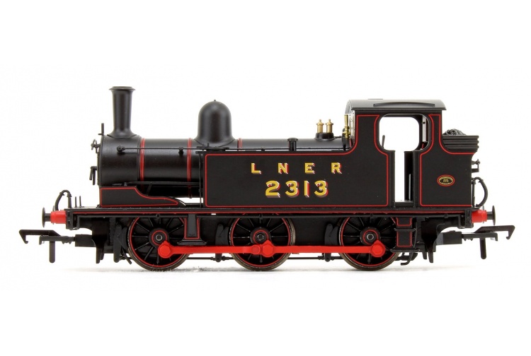 Bachmann 31-060 LNER J72 Class LNER Lined Black 0-6-0 Tank Locomotive No. 2313 Left Side
