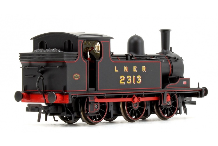 Bachmann 31-060 LNER J72 Class LNER Lined Black 0-6-0 Tank Locomotive No. 2313 Rear Right