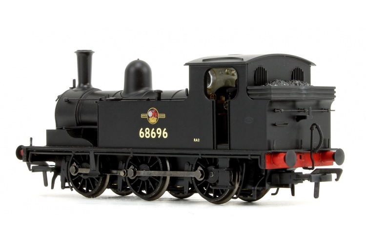 Bachmann 31-062 LNER J72 Class BR Black Late Crest 0-6-0 Tank Locomotive No. 68696 Rear Left