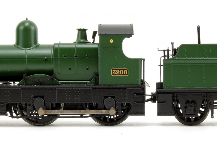 Bachmann 31-090DS GWR 32XX Earl 3206 Earl of Plymouth GWR Green Closeup