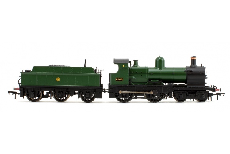 Bachmann 31-090DS GWR 32XX Earl 3206 Earl of Plymouth GWR Green Side