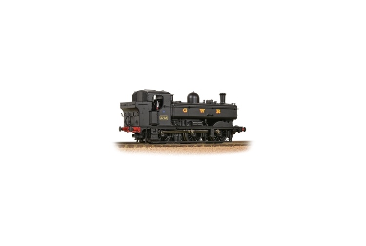 Bachmann 32-199 GWR 8750 Pannier Tank 3738 GWR Black Right Side