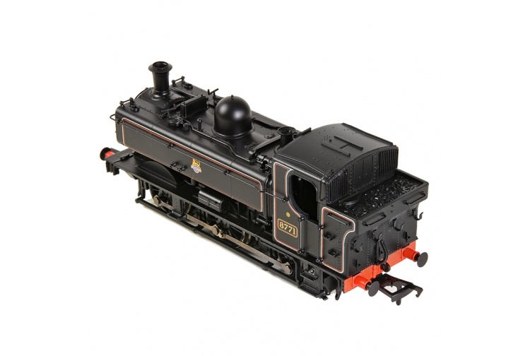 Bachmann 32-205A GWR 8750 Pannier Tank 8771 BR Lined Black (Early Emblem) (No.8771) Top