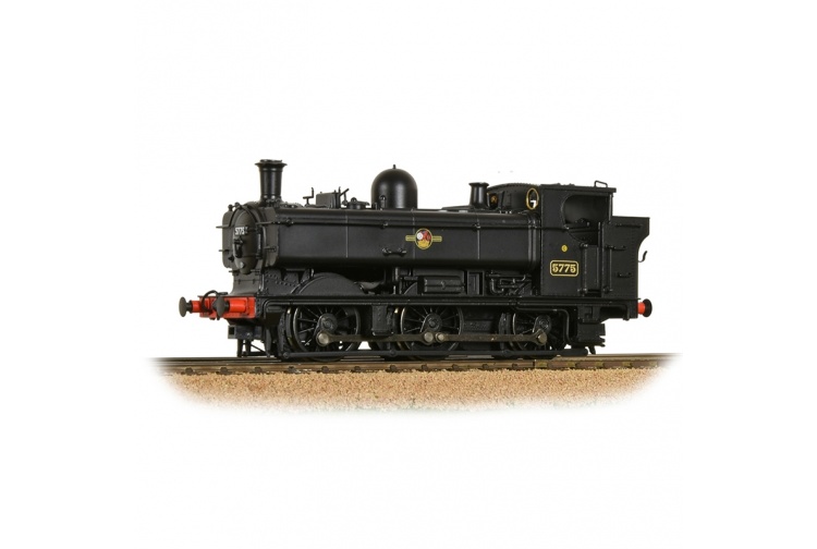 Bachmann 32-216A GWR 57XX Pannier Tank 5775 BR Black (Late Crest) No. 5775 Left Side