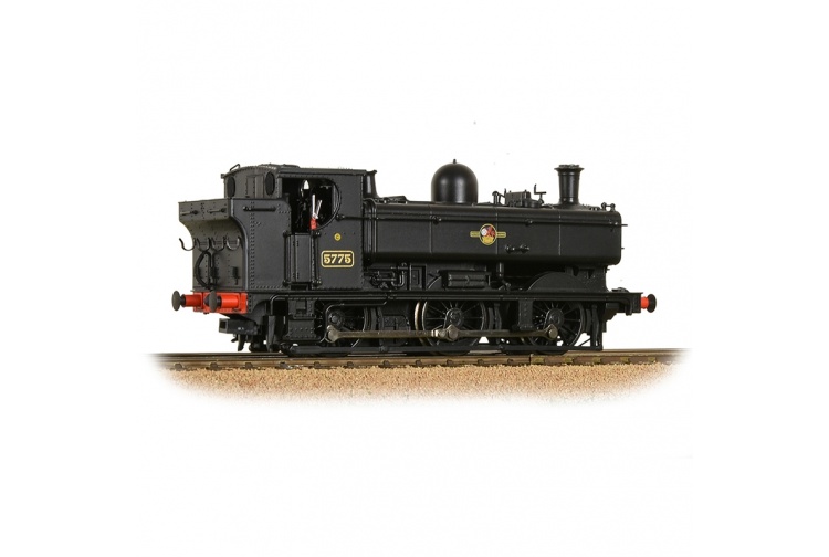 Bachmann 32-216A GWR 57XX Pannier Tank 5775 BR Black (Late Crest) No. 5775 Right Side