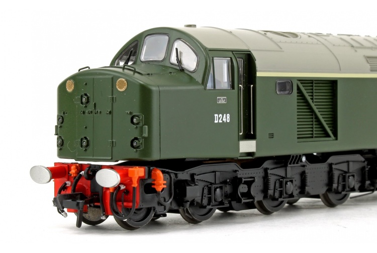 Bachmann 32-480 Class 40 Disc Headcode D248 BR Green (Late Crest) Cab