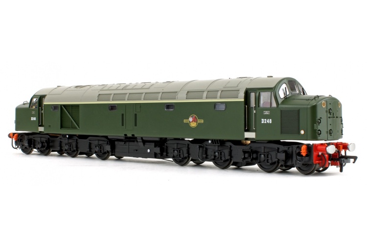 Bachmann 32-480 Class 40 Disc Headcode D248 BR Green (Late Crest) Rear Left