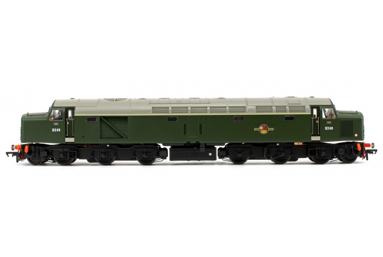 Bachmann 32-480 Class 40 Disc Headcode D248 BR Green (Late Crest) Side