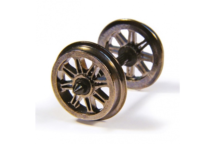 Bachmann 36-028 Metal Split Spoked Wagon Wheels 10