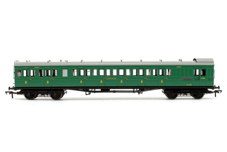 Bachmann 39-603 SE And CR 60ft Birdcage Brake Third Lavatory SR Malachite Green