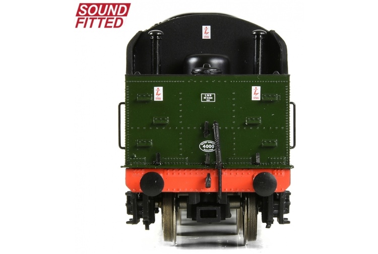 Bachmann Branchline 31-186ASF LMS Jubilee Class 45654 'Hood' BR Lined Green Late Crest Rear
