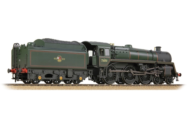 Bachmann Branchline 32-511 BR Standard 5MT BR1G Tender 73051 BR Lined Green (Late Crest) Weathered Rear